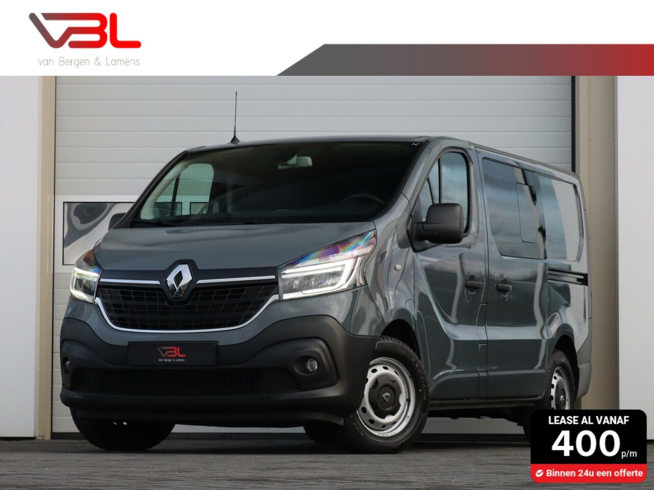 Renault Trafic - bestel 2.0 dCi 145 DC Comfort Automaat 5zits | Dubbele deur | Apple carplay | Stoelverwarm - AutoWereld.nl