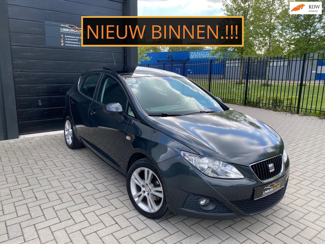 Seat Ibiza - 1.4 Sport Airco Elek Ramen Panoramadak - AutoWereld.nl