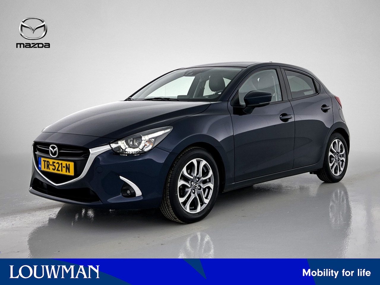 Mazda 2 - 1.5 Skyactiv-G GT-Luxury | Navigatie | Camera achter | Trekhaak | Licht metalen velgen | - AutoWereld.nl