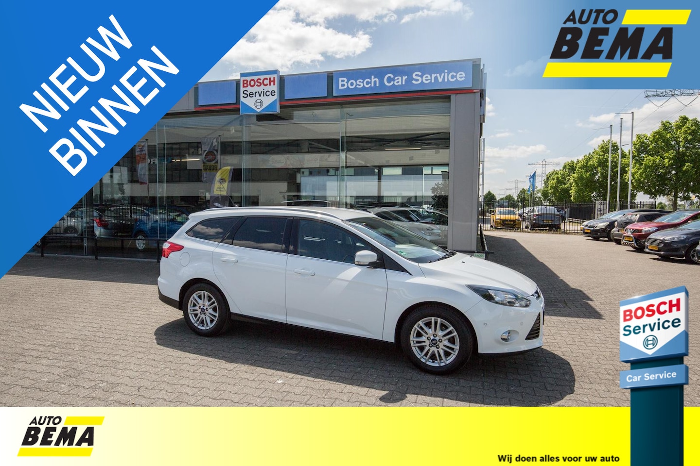 Ford Focus Wagon - 1.0 EcoBoost Edition Plus Nieuwe motor+koppeling - AutoWereld.nl