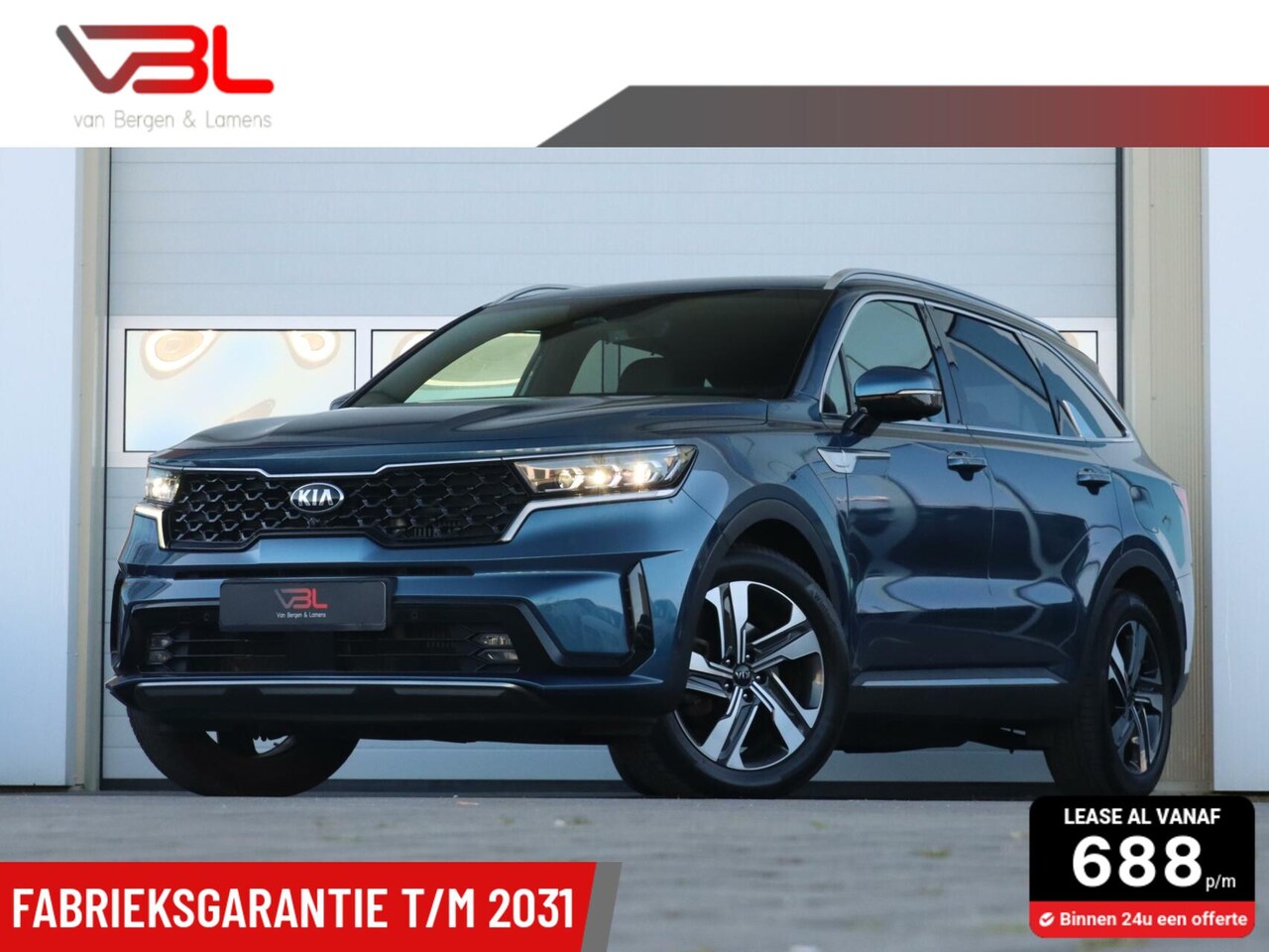 Kia Sorento - 1.6 T-GDi Plug-in Hybrid 4WD ExecutiveLine 7p. 1.6 T-GDI 265PK Plug-in Hybrid 4WD ExecutiveLine 7persoons | Full options | - AutoWereld.nl