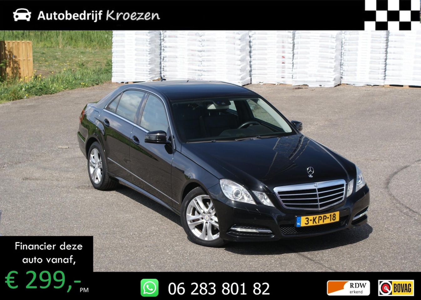 Mercedes-Benz E-klasse - 200 CGI Business Class Avantgarde | Led | Navigatie | - AutoWereld.nl