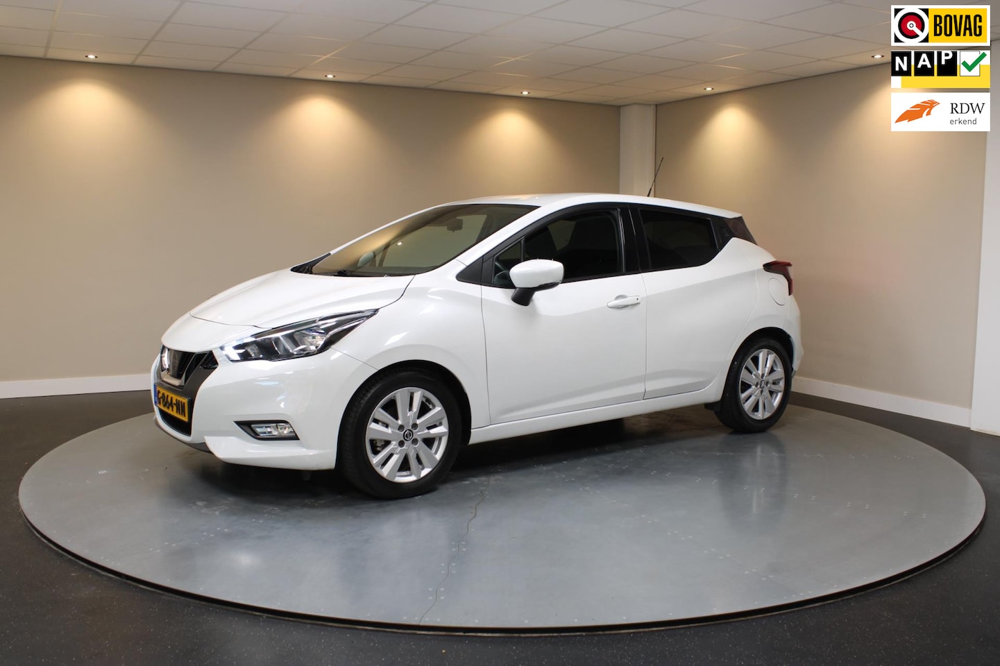 Nissan Micra - 1.0 IG-T N-Connecta *1ste Eigenaar/Dealer OH* Carplay|Camera - AutoWereld.nl