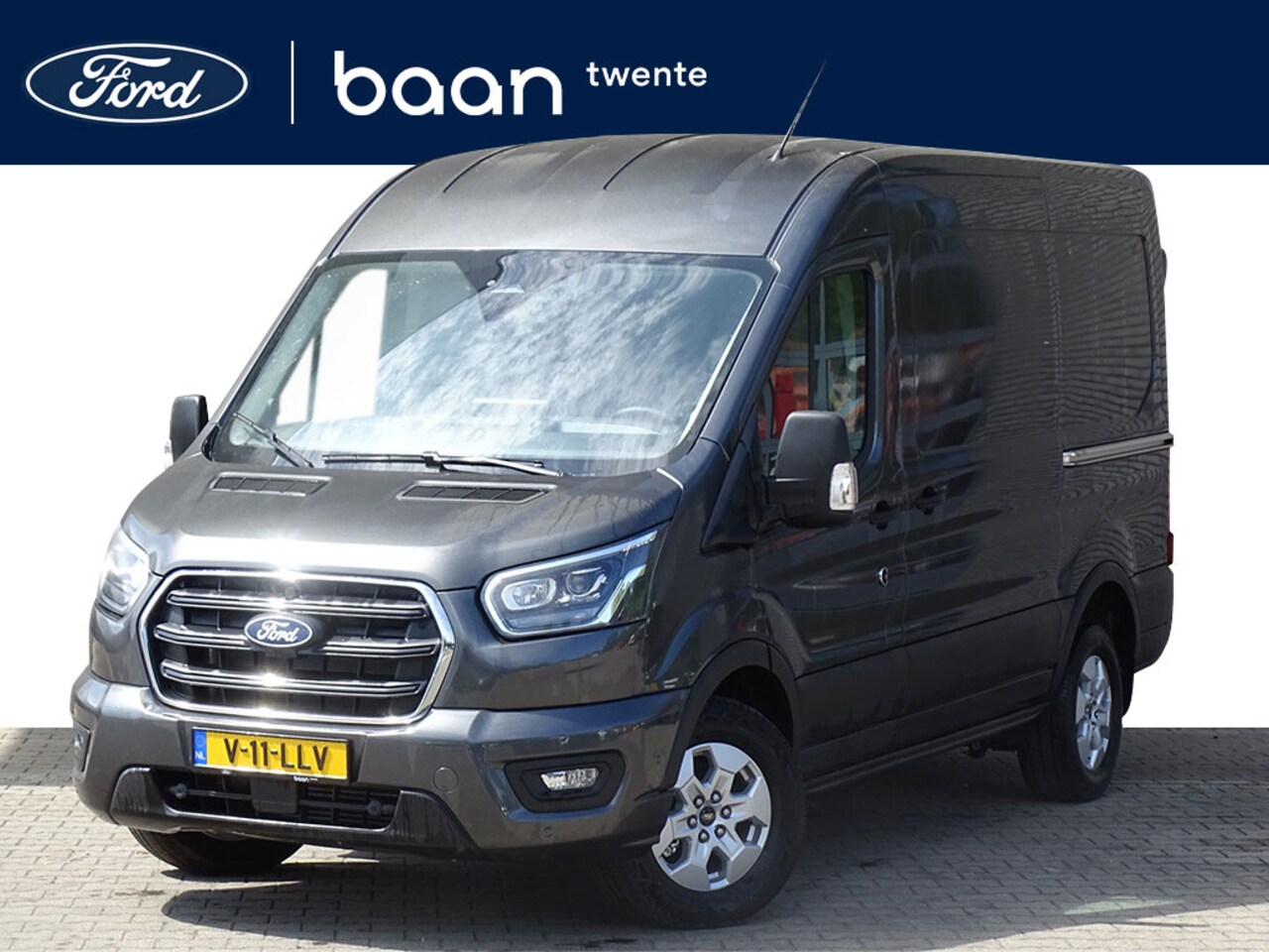 Ford Transit - 350 L2H2 2.0 TDCI 165pk Limited Automaat Full Options | Dubbele Schuifdeur | Bijrijderssto - AutoWereld.nl