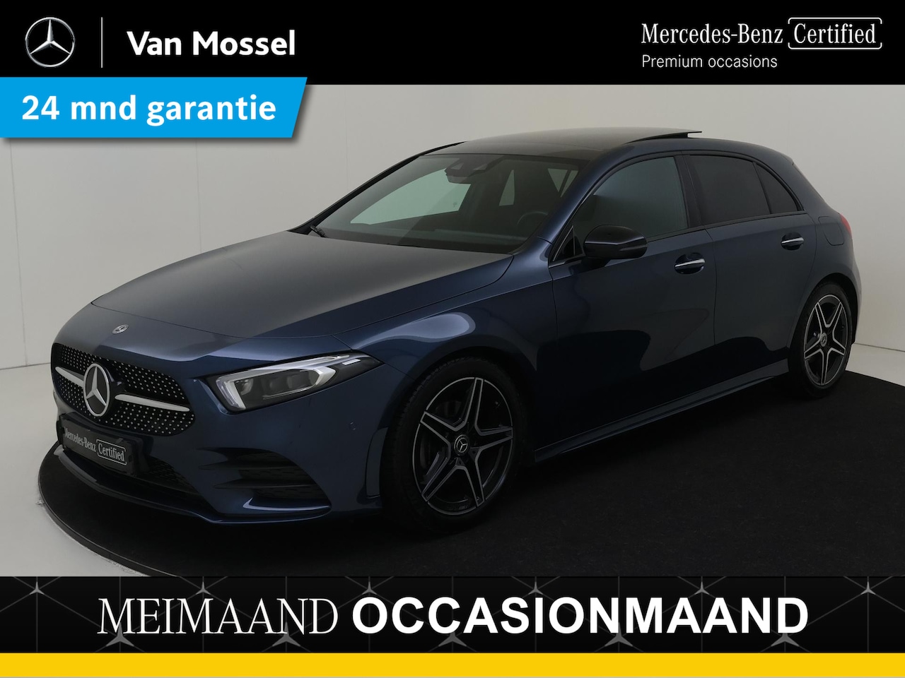 Mercedes-Benz A-klasse - 180 Business Solution AMG / Stoelverwarming / Achteruitrijcamera / Panaroma-schuifdak / Me - AutoWereld.nl