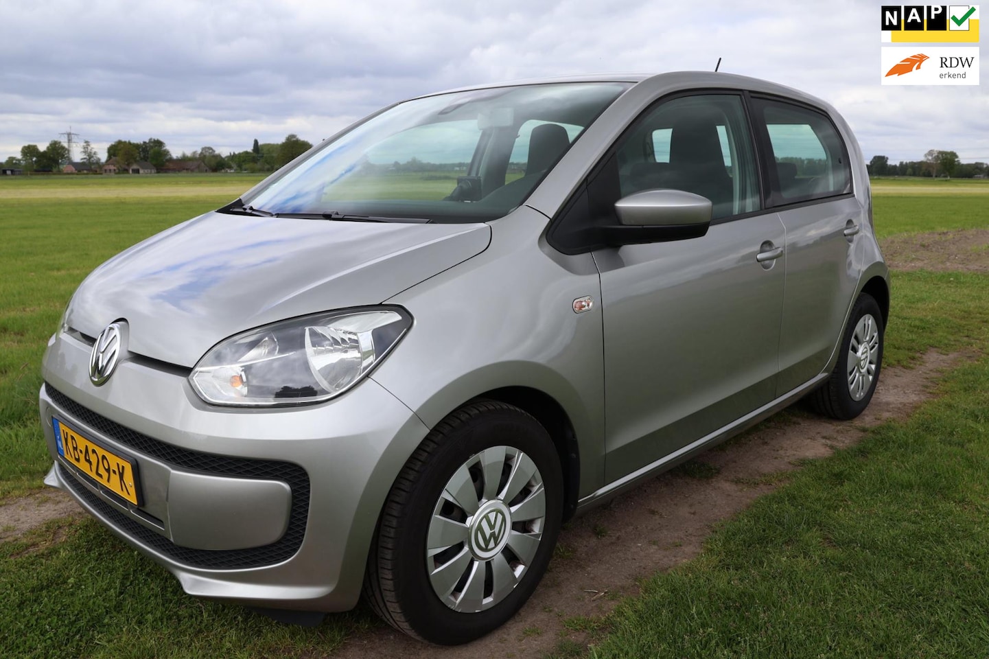 Volkswagen Up! - 1.0 move up! BlueMotion|Airco|Bluetooth|APK-Nieuw! - AutoWereld.nl