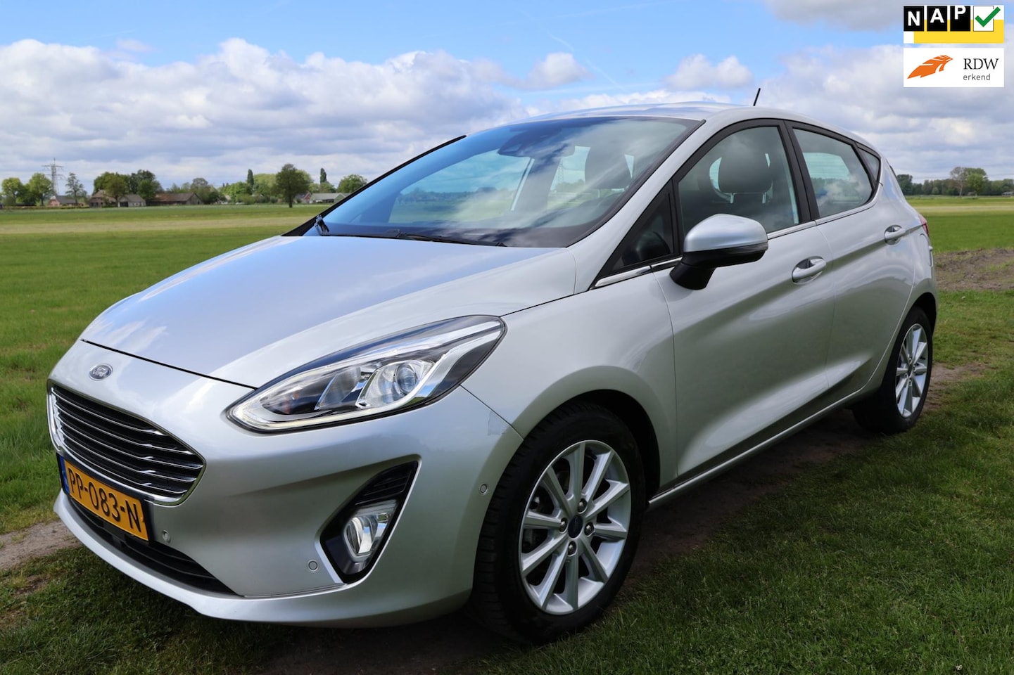 Ford Fiesta - 1.0 EcoBoost Titanium|Carplay|Adap.Cruise|B&O|Camera - AutoWereld.nl