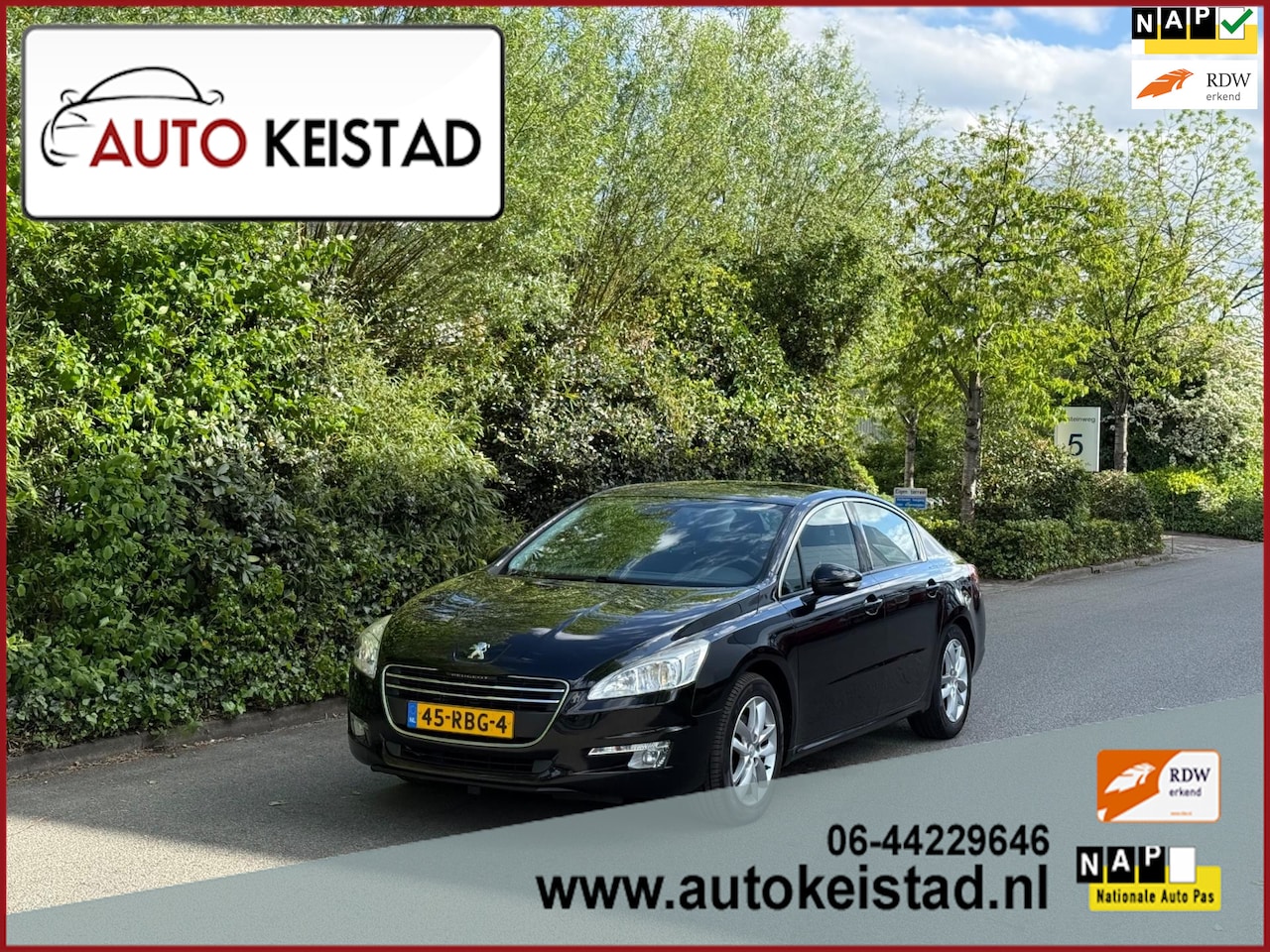 Peugeot 508 - 1.6 THP AUTOMAAT NAVIGATIE/LEDER/CLIMA! SUPER STAAT! - AutoWereld.nl