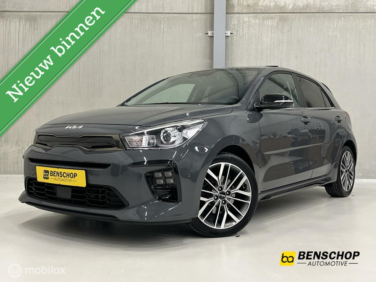 Kia Rio - 1.0 T-GDi MHEV GT-Line 120pk Automaat Cruise Navi Carplay Camera LED PDC - AutoWereld.nl
