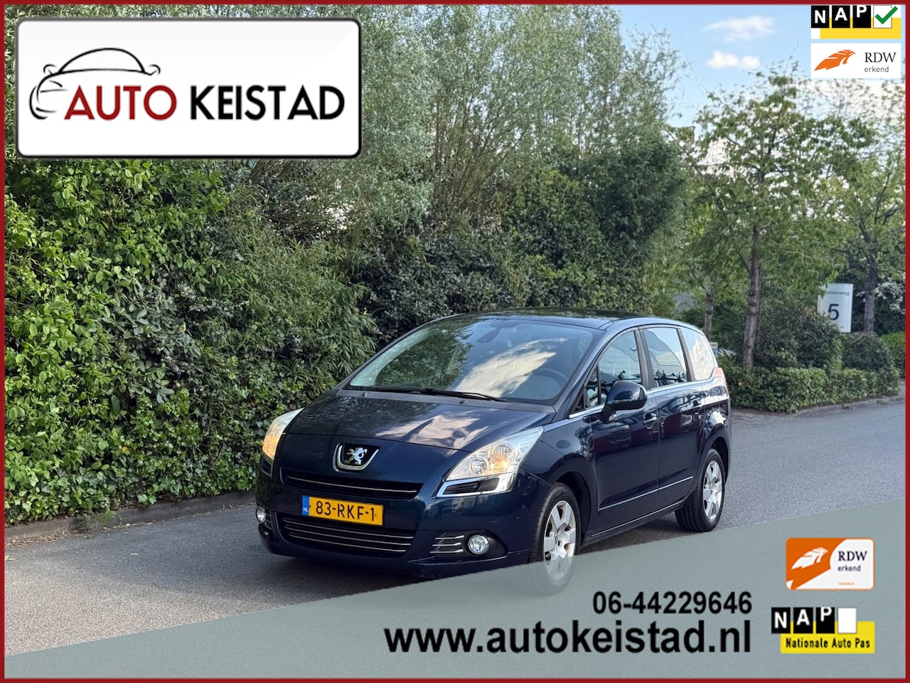Peugeot 5008 - 1.6 THP ST 7-PERSOONS CLIMA/PANORAMA/NAVIGATIE! - AutoWereld.nl