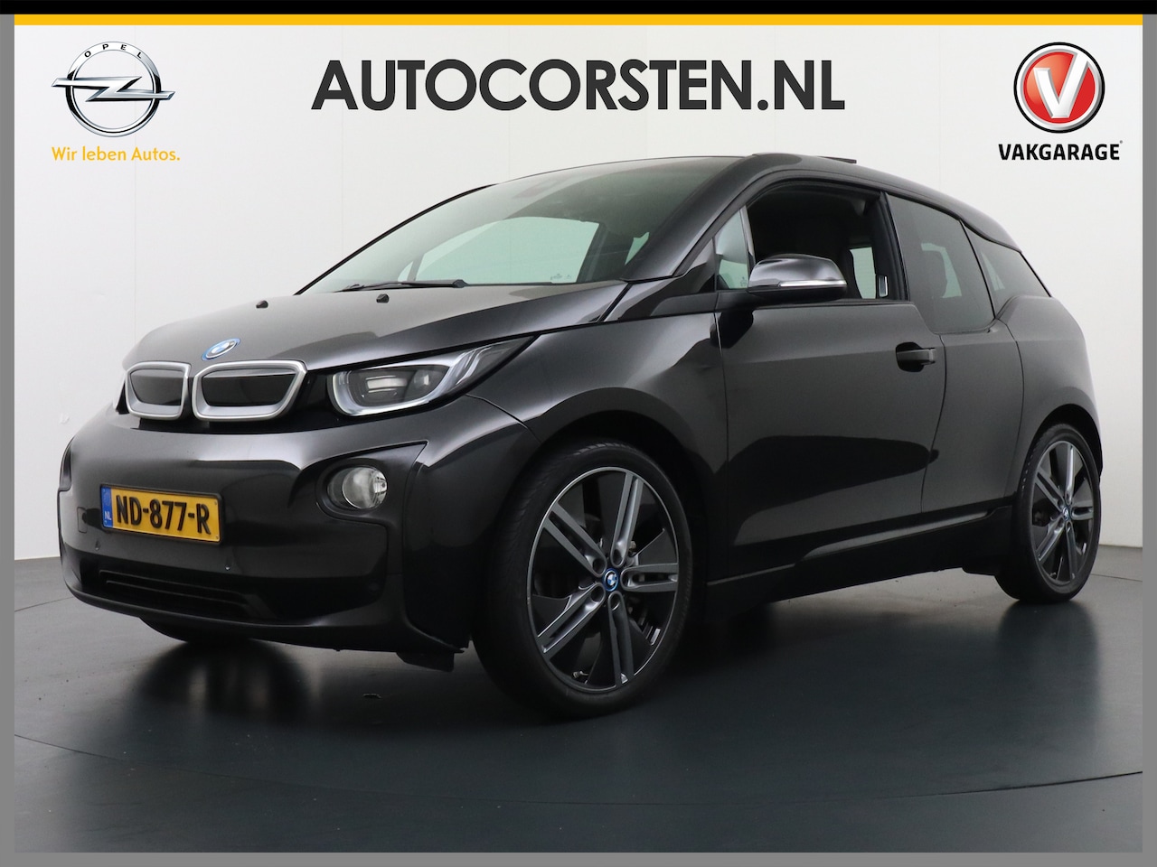 BMW i3 - 94Ah 33kWh Leder Panodak Camera Navi-Pro Warmtepomp Lmv 20" Stoelverwarming Pdc v+a DAB Hi - AutoWereld.nl