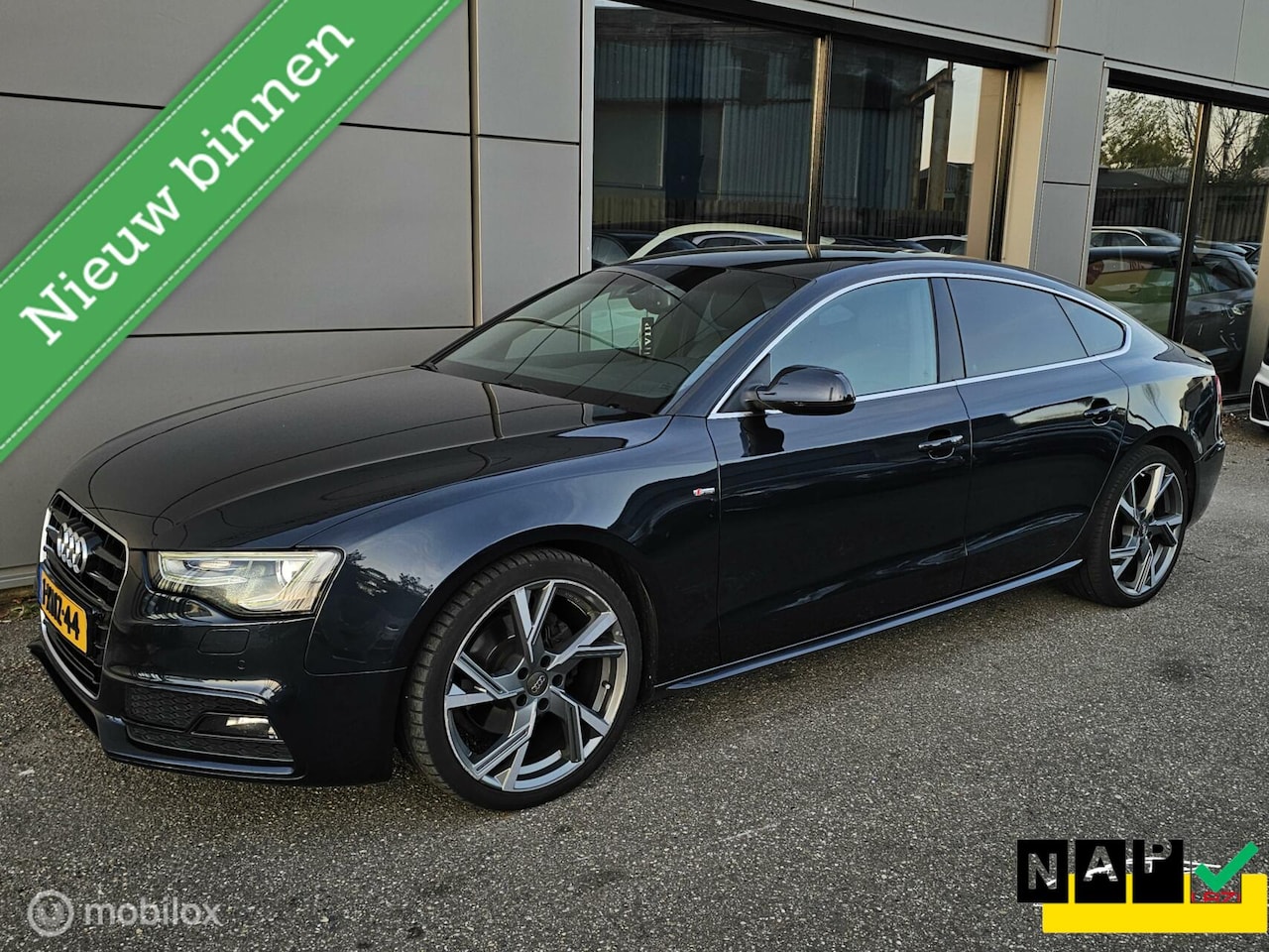 Audi A5 Sportback - 1.8 TFSI S-Line Keyless/Xenon/Navi/PDC/Elektrische stoelen - AutoWereld.nl