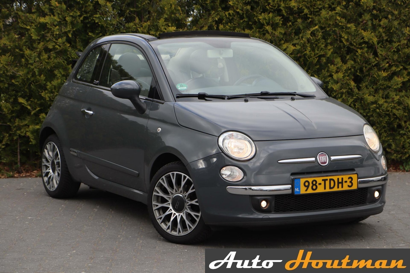 Fiat 500 C - abrio 0.9 TwinAir Automaat by Gucci Leder|Ecc|Cruise|Pdc|Lmv|1e eigenaar - AutoWereld.nl