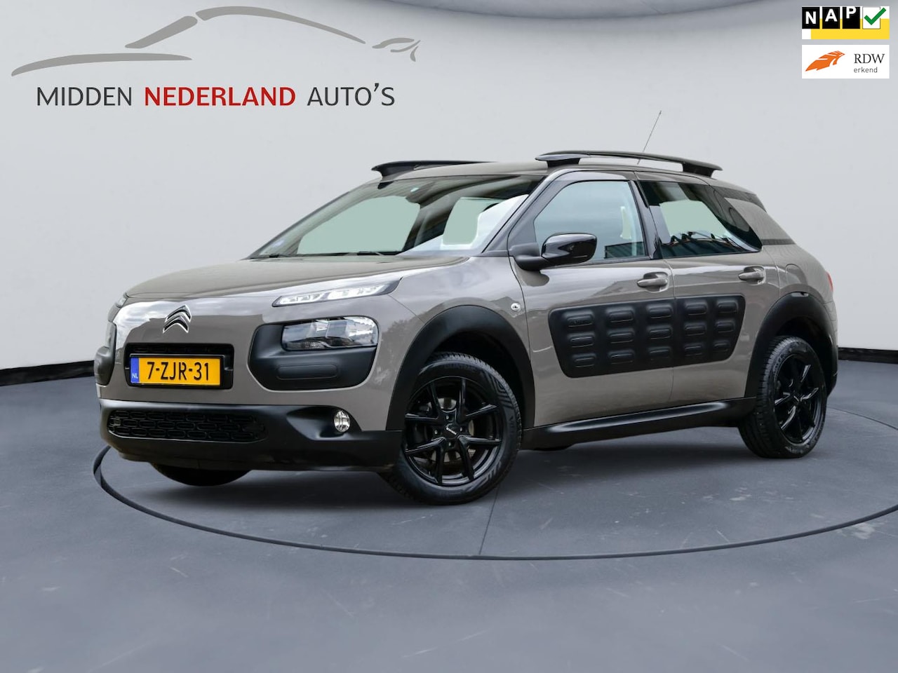 Citroën C4 Cactus - 1.2 PureTech Feel * AUTOMAAT * NETTE STAAT * NAP PAS * - AutoWereld.nl