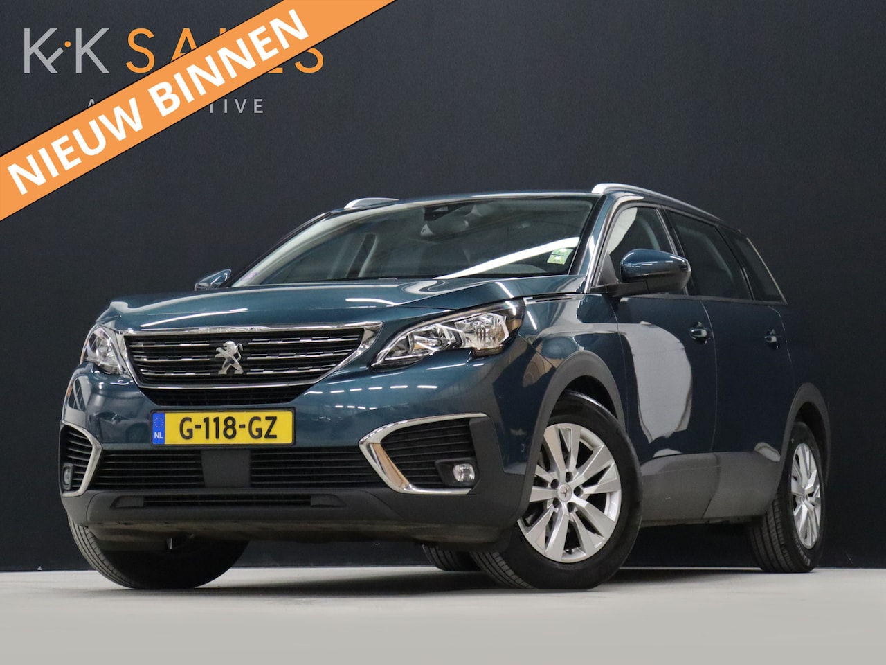 Peugeot 5008 - 1.2 PureTech Blue Lease Executive 7P [AFNEEMBARE TREKHAAK, APPLE CARPLAY, ADROID, CLIMATE, - AutoWereld.nl
