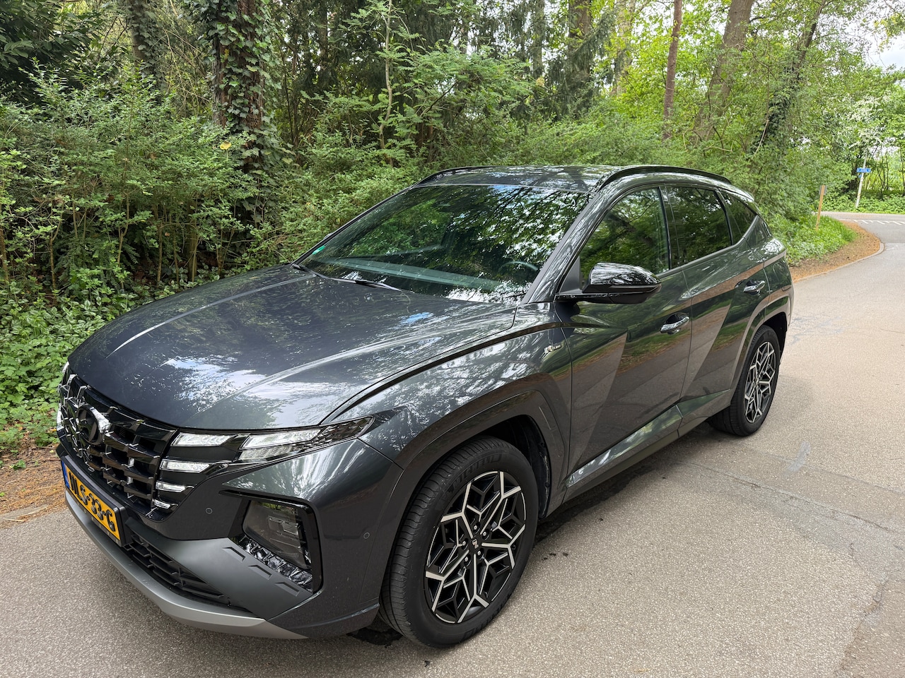 Hyundai Tucson - 1.6 T-GDI PHEV N Line Sky FULL OPTIONS/AUTOPILOT/360CAM/HYUNDAI ONDERHOUDEN/8 WIELEN - AutoWereld.nl