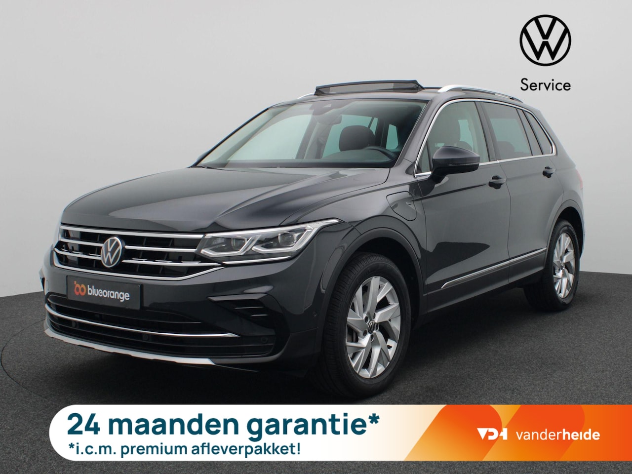 Volkswagen Tiguan - 1.4 TSI eHybrid Elegance 245PK DSG Pano-Schuifdak, Ergo Active, Keyless, Elektr. Achterkle - AutoWereld.nl