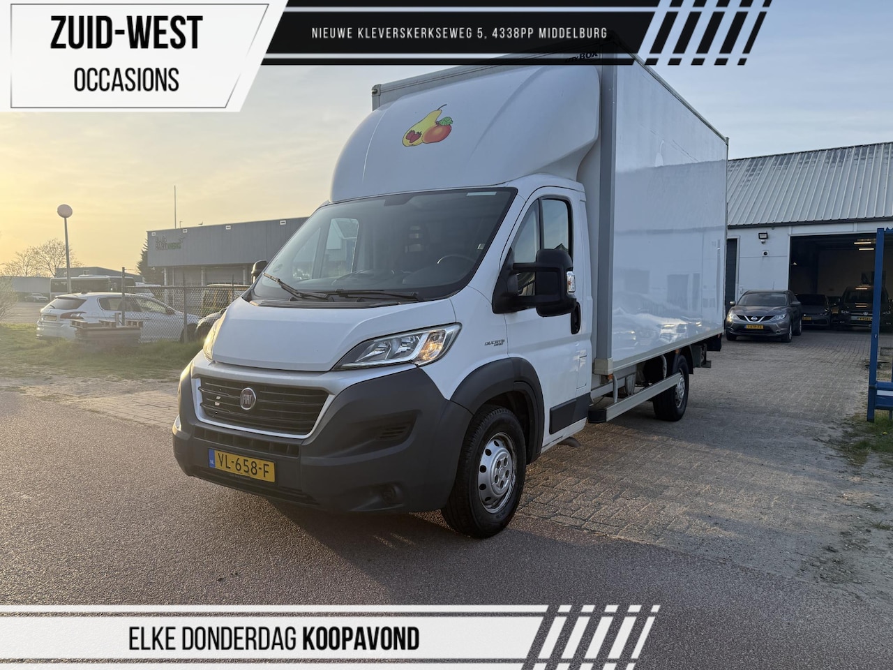 Fiat Ducato - 35H 2.3 MultiJet Meubelbak Bakwagen Laadklep Airco - AutoWereld.nl