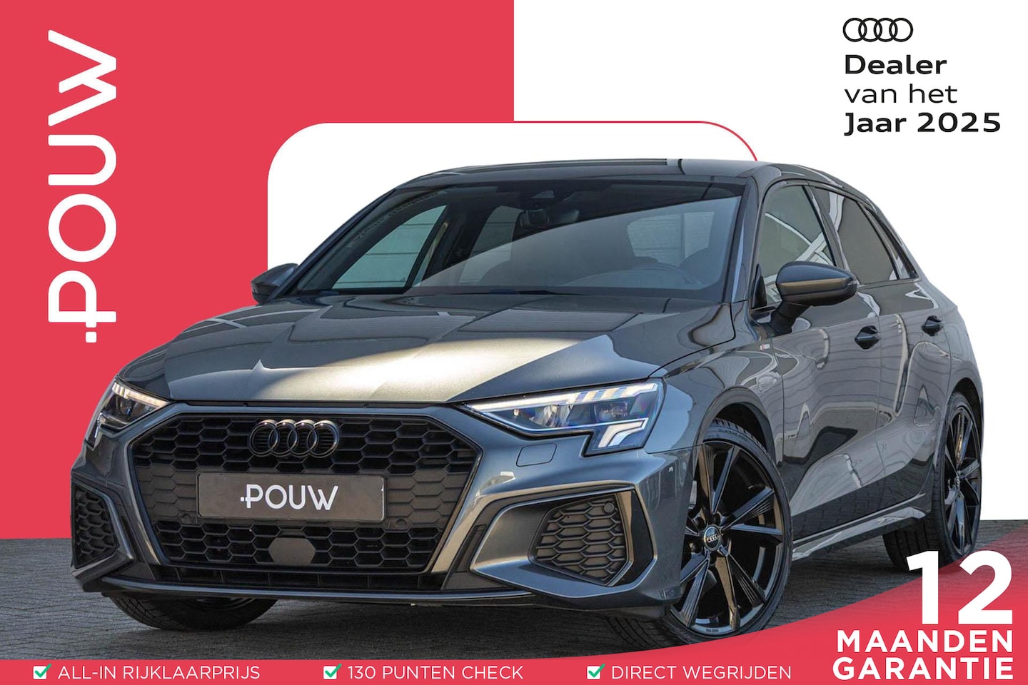 Audi A3 Sportback - 35 TFSI 150pk S-tronic S-Line Edition | 19" LMV | Adaptive Cruise Control - AutoWereld.nl