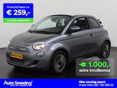 Fiat 500e - Cabrio Icon 42 kWh | Navigatie | Apple Carplay | Parkeersensor | Zondag Open