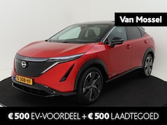Nissan Ariya - Evolve 91 kWh | Panorama-dak | Stoelverwarming/ventilatie | 360 Camera | Carplay | Warmtep