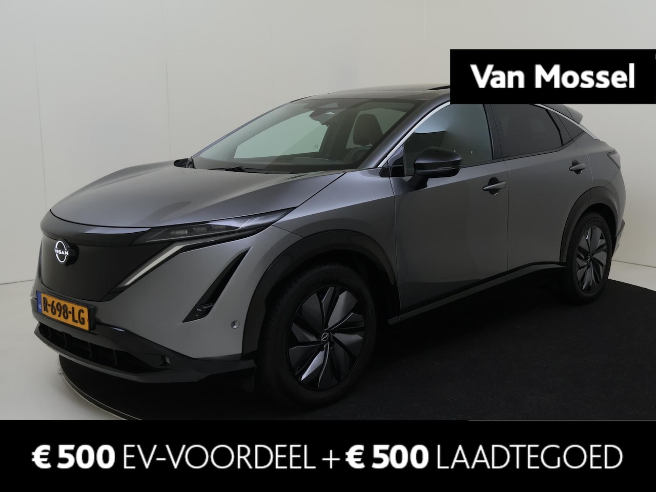 Nissan Ariya - Evolve 91 kWh | Premium Cognac Leder Interieur Met Diamond Stiksel | - AutoWereld.nl