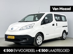 Nissan e-NV200 Evalia - 40 kWh Optima | BTW | 5-Persoons | Achteruitrijcamera | Airco | Stoel & Stuurverwarming