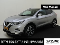 Nissan Qashqai - 1.2 Tekna + | Automaat | Leder | Panorama-dak | 360 Camera | Navigatie | Stoelverwarming