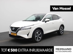 Nissan Qashqai - 1.3 MHEV Xtronic N-Connecta | Automaat | Panoramadak | 360 graden Camera | Navigatie | App