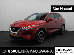 Nissan Qashqai - 1.3 MHEV Xtronic Tekna | Head-up display | Leder/stof interieur | 19" Lichtmetalen velgen