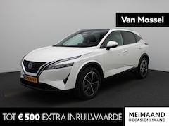 Nissan Qashqai - 1.3 MHEV Xtronic Tekna | Automaat | Panorama-dak | 360 Camera | Head-up display | Navigati