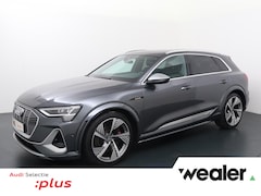 Audi e-tron - S quattro 95 kWh ( 503 PK | Trekhaak | S Line | half lederen bekleding | Lichtmetalen velg
