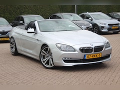 BMW 6-serie Cabrio - 640i High Exe. 59.913 km / NL Auto / 360Camera / Head-up / Leder / 19'' / Windscherm / Nav