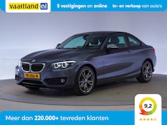 BMW 2-serie Coupé - 218Ii High Executive [ Automaat Leer cruise Navigatie]