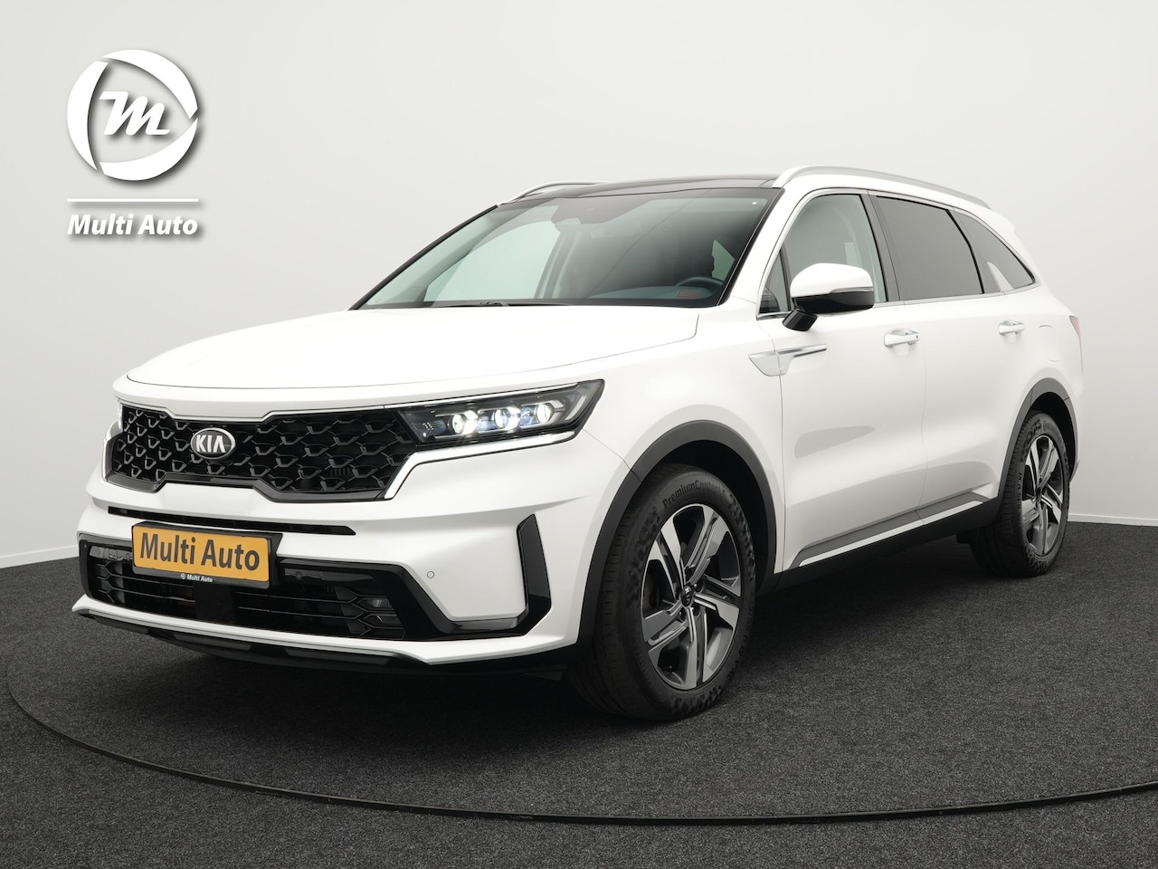 Kia Sorento - 1.6 T-GDI 4WD Dynamic Plusline Plug In Hybrid 265pk Dealer O.H PHEV | Panodak | Trekhaak A - AutoWereld.nl