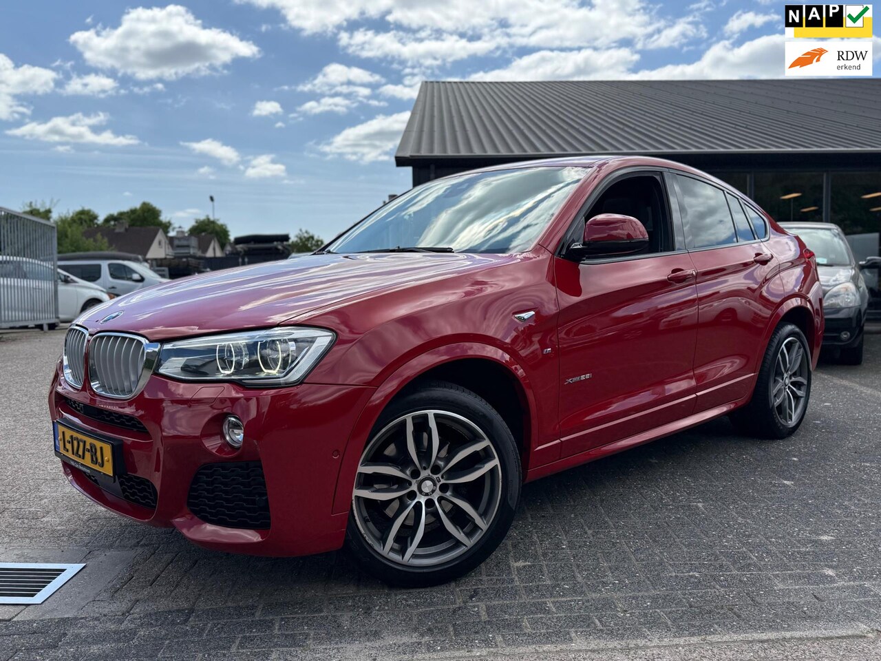 BMW X4 - XDrive28i High Executive*M Pakket*Leer*Trekhaak*Hub*360 Camera!!!! - AutoWereld.nl