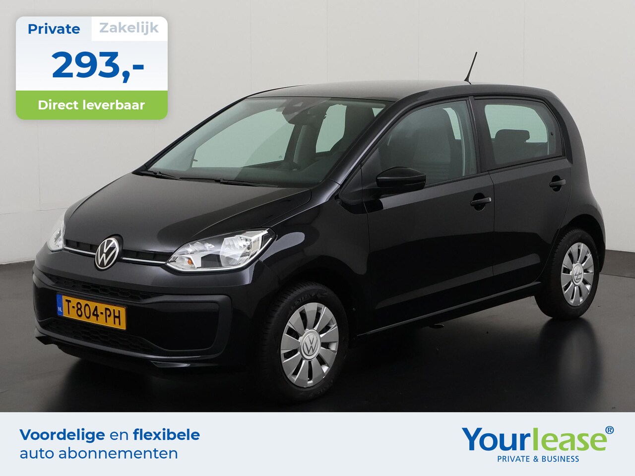 Volkswagen Up! - 1.0 | All-in 293,- Private Lease | Zondag Open! - AutoWereld.nl