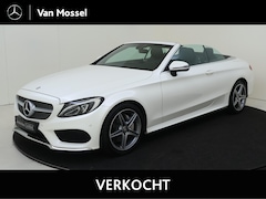 Mercedes-Benz C-klasse Cabrio - 200 Edition 1 AMG pakket/ designo kleur/ leder/ nekverwarming/ zeer mooie staat