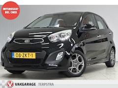 Kia Picanto - 1.0 CVVT ISG Design Edition/ LEER/ 14'' LMV/ LED Dagrijverl./ Apple + Android/ Media-Scher