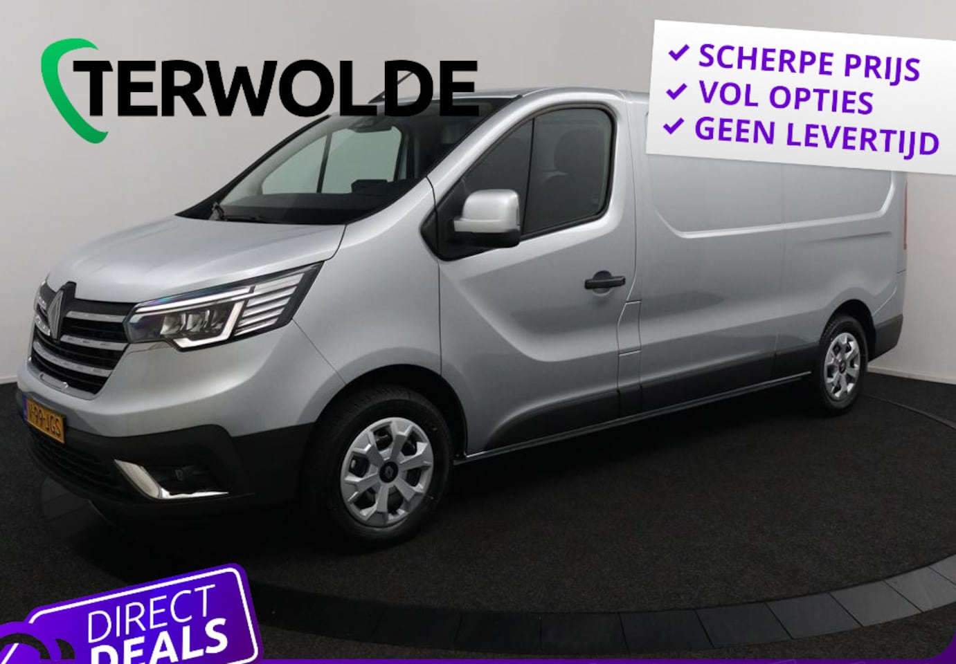 Renault Trafic - 2.0 Blue dCi 130 T30 L2H1 Advance | DIRECT LEVERBAAR | BPM vrij! | Trekhaak | Achteruitrij - AutoWereld.nl