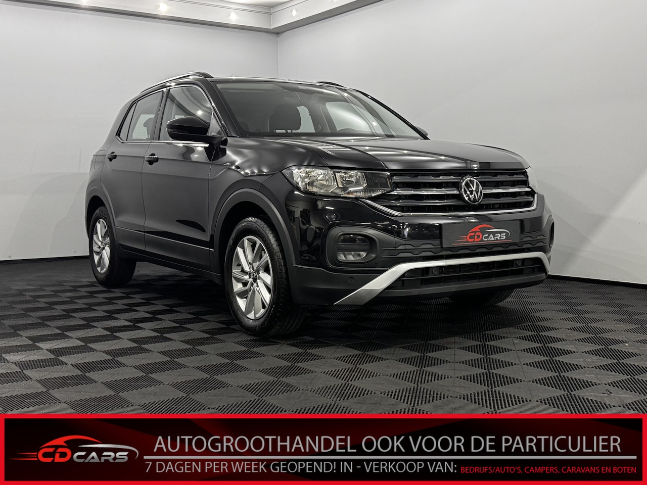 Volkswagen T-Cross - 1.0 TSI Style Airco, Navi, Parkeersensoren, Winterpakket, Cruise control, A start stop, Li - AutoWereld.nl