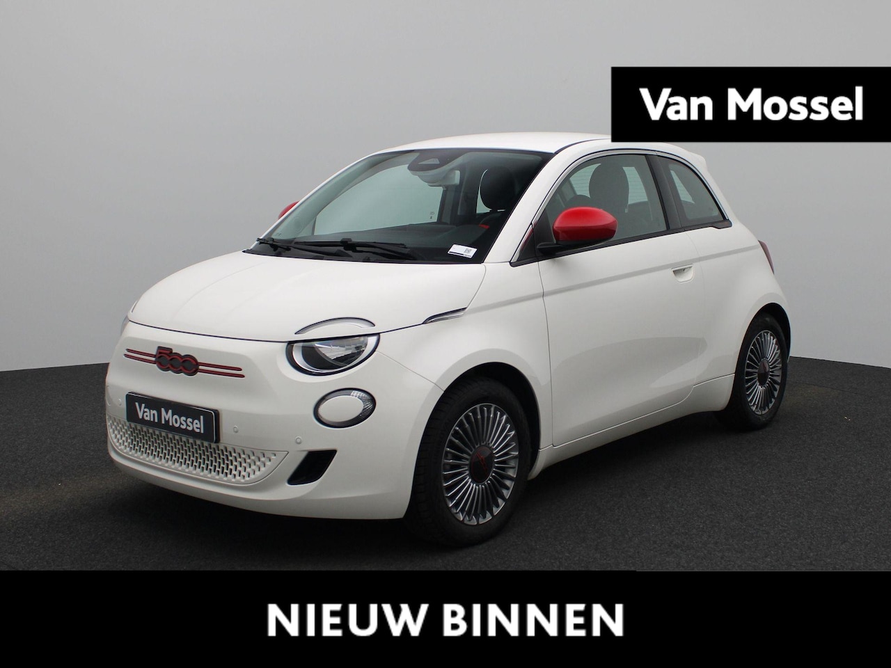 Fiat 500e - RED 42 kWh | Camera | Navigatie | Airco | - AutoWereld.nl