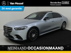 Mercedes-Benz S-klasse - 500 4MATIC Lang AMG Line /Panoramadak /HUD /Rijassistentiepakket /Nappa /Burmester 3D