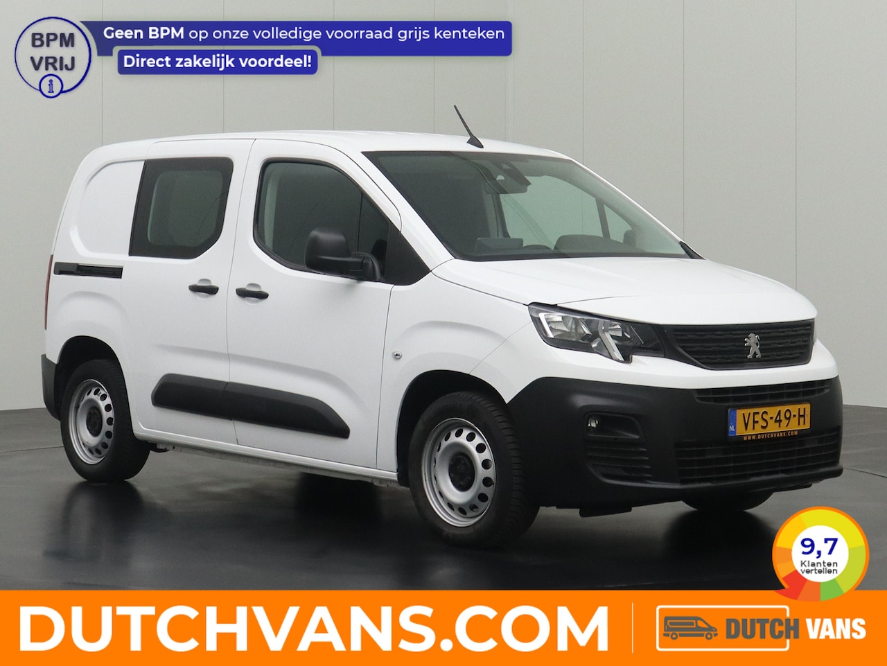 Peugeot Partner - 1.5BlueHDI 130PK Automaat Premium | Navigatie | Camera - AutoWereld.nl