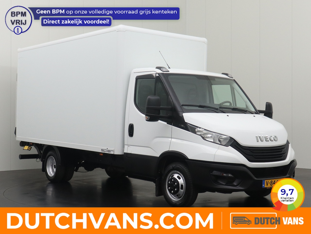 Iveco Daily - 35C16 Bakwagen+Laadklep | Airco | 3-Persoons | 750Kg Laadklep - AutoWereld.nl