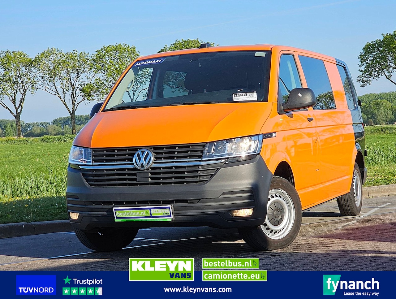 Volkswagen Transporter - 2.0 TDI L2 Dubbel Cabine AC! - AutoWereld.nl