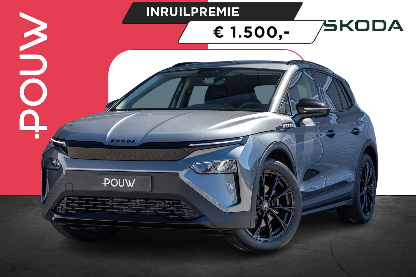 Skoda Elroq - 60 204pk Business Edition | Pouw Black Pakket | 19" Velgen - AutoWereld.nl
