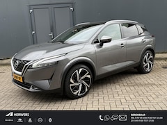 Nissan Qashqai - 1.3 MHEV Xtronic Tekna Plus Automaat / Trekhaak (1800KG Trekgewicht) / Panoramadak / Leder