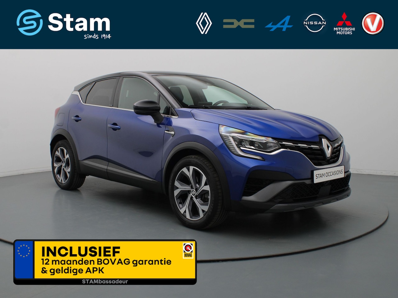 Renault Captur - 1.6 E-Tech Plug-in Hybrid 160 R.S. Line Camera | Climate | Cruise | Navi | Parkeersens. v+ - AutoWereld.nl