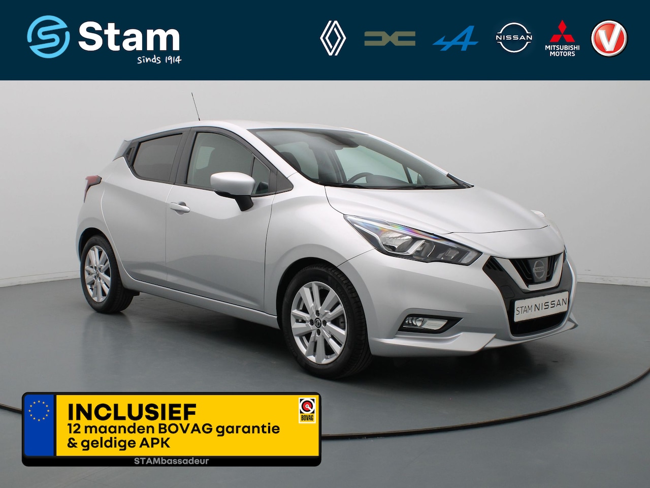 Nissan Micra - 1.0 IG-T N-Connecta Camera | Cruise | Carplay | Parkeersens. achter - AutoWereld.nl